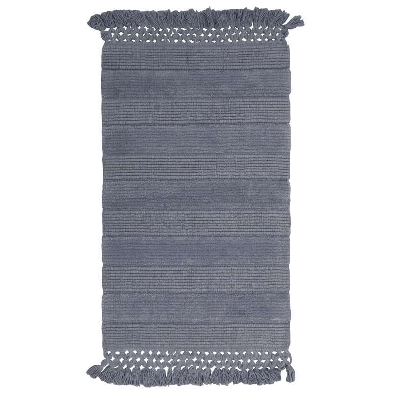 French Connection Rectangular 100 Cotton Solid Bath Rug & Reviews Wayfair